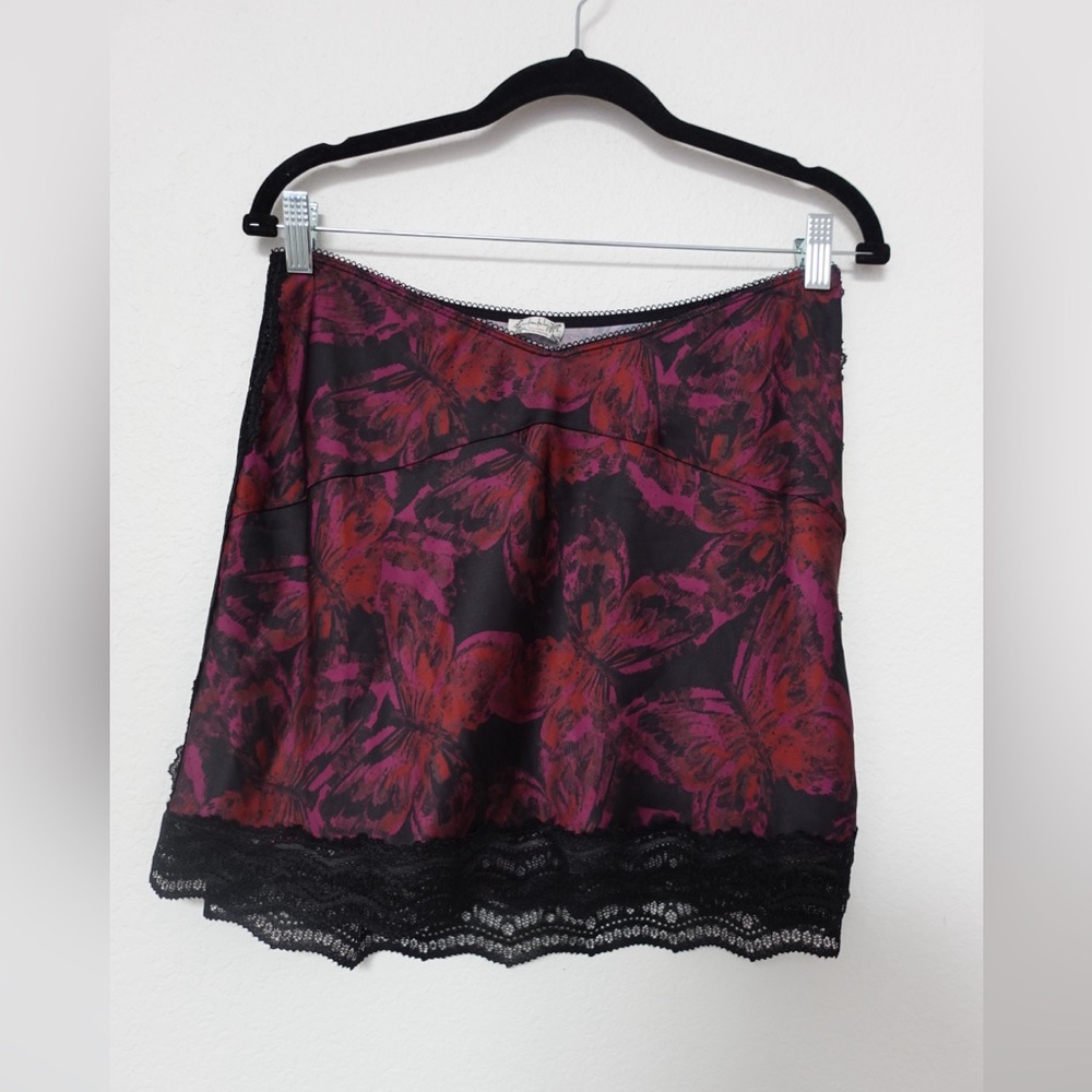 Intimately Free People NWT Butterfly Lace Mini Skirt - Size Large